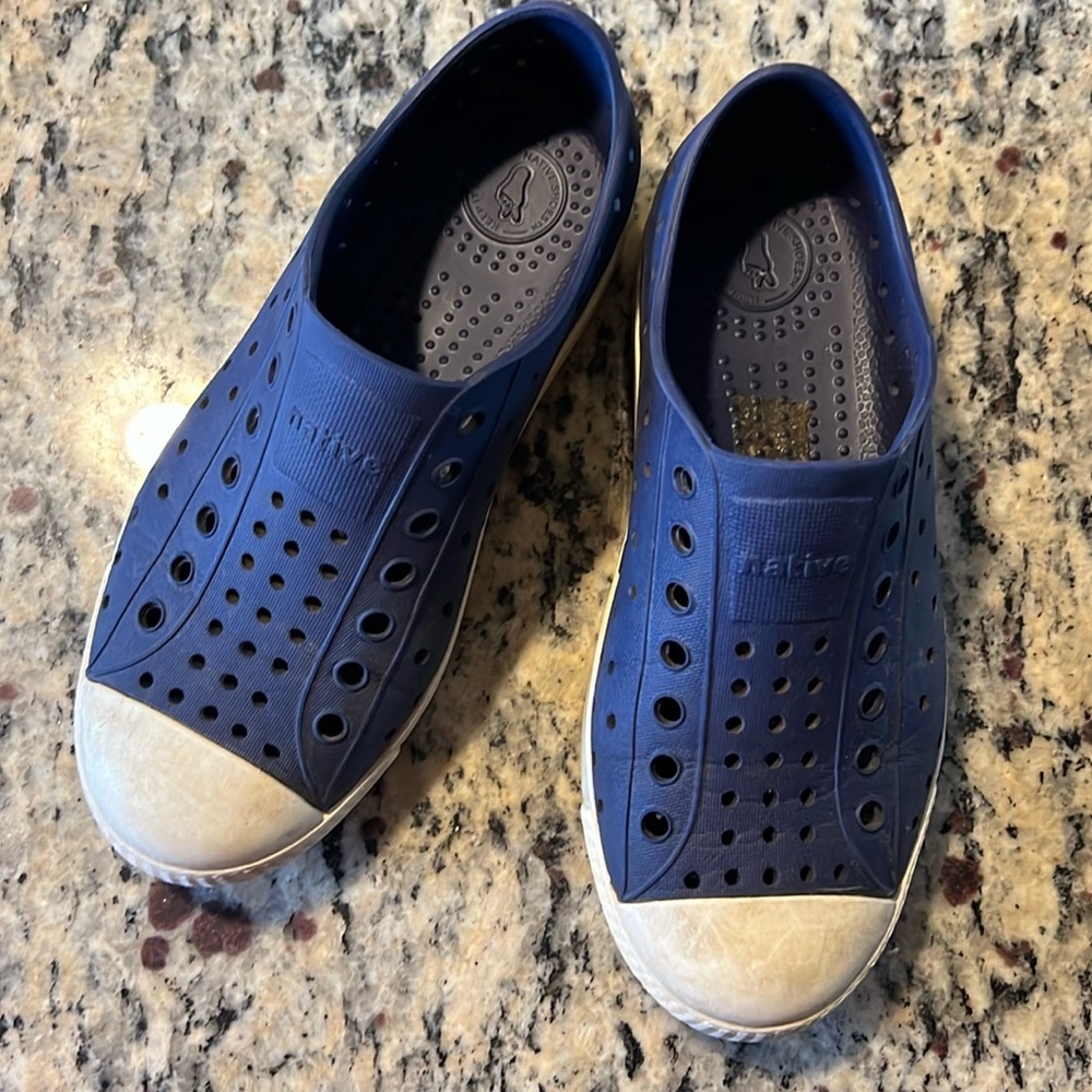 Native Child Blue Waterproof Shoes